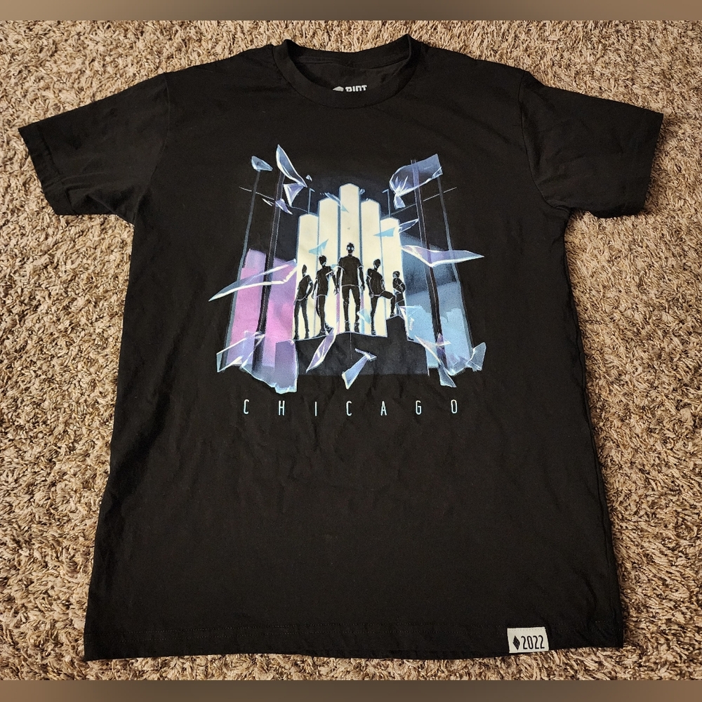 Riot Games Chicago 2022 Championship Cotton Graphic Shirt Men's M